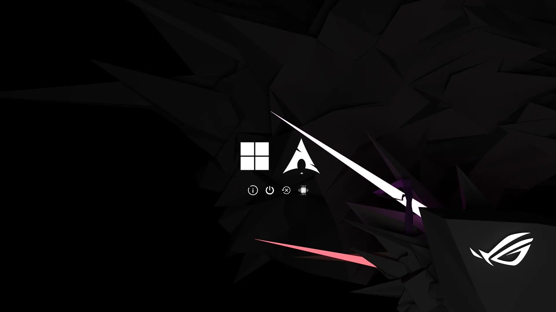 rEFInd-minimal-rog